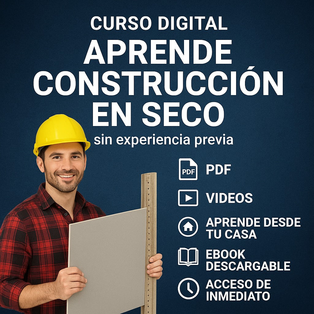 Aprende construcción en seco